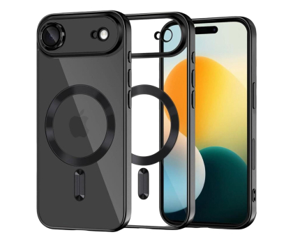 Etui do telefonów Tech-Protect Magflex Magsafe do Iphone 17 Air Shiny Black